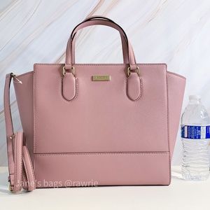 New Kate Spade Large Hadlee Leather Satchel